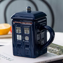 Load image into Gallery viewer, Police Box  Ceramic Coffee Tea Cup - Caiim Inc.