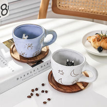 Load image into Gallery viewer, Cute Ceramic Snail Daisy Coffee Mugs - Caiim Inc.