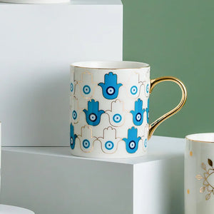 Turkish Ceramic Coffee Mug Cup - Caiim Inc.