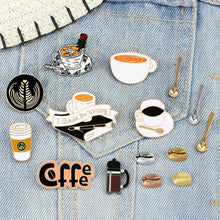 Load image into Gallery viewer, Coffee Collection Enamel Pin - Caiim Inc.